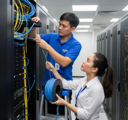 Thi Công Hệ Thống Mạng Nội Bộ – Lựa Chọn Giải Pháp Cáp Hay Không Dây?