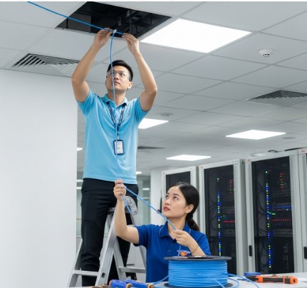 Cách đi dây mạng ngoài trời chống chịu thời tiết, bền bỉ với thời gian