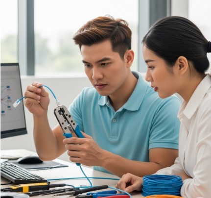 Bấm Dây Mạng: Giải Pháp Khắc Phục Mạng Chậm, Chập Chờn Bấm Dây Mạng: Giải Pháp Khắc Phục Mạng Chậm, Chập Chờn